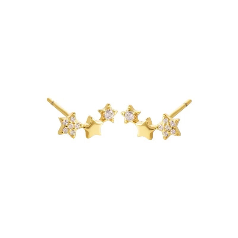 Dainty Stars Earrings