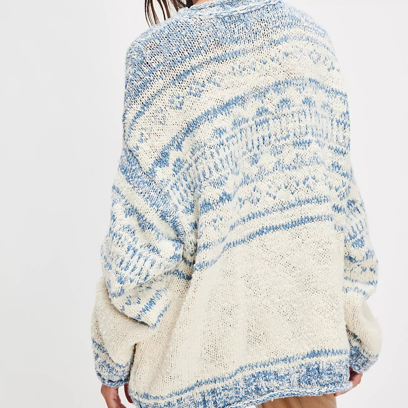 Free People Dani Pattern Sweater