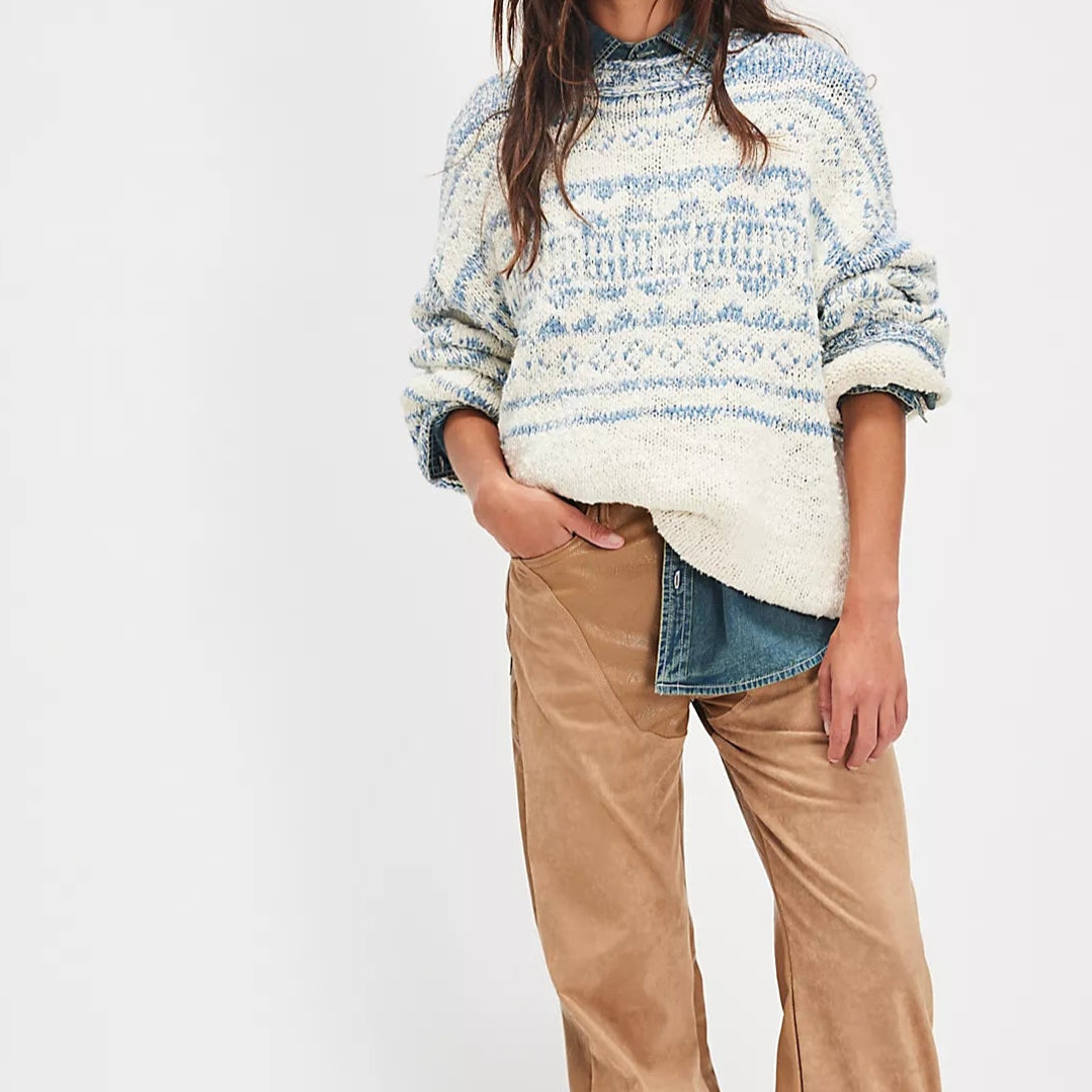 Free People Dani Pattern Sweater