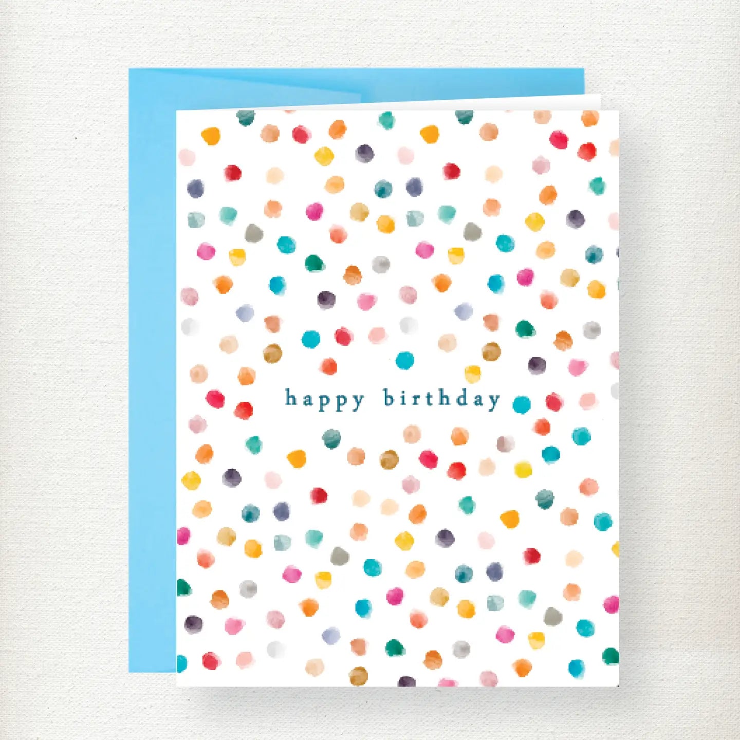 Dotted Birthday Greeting Card