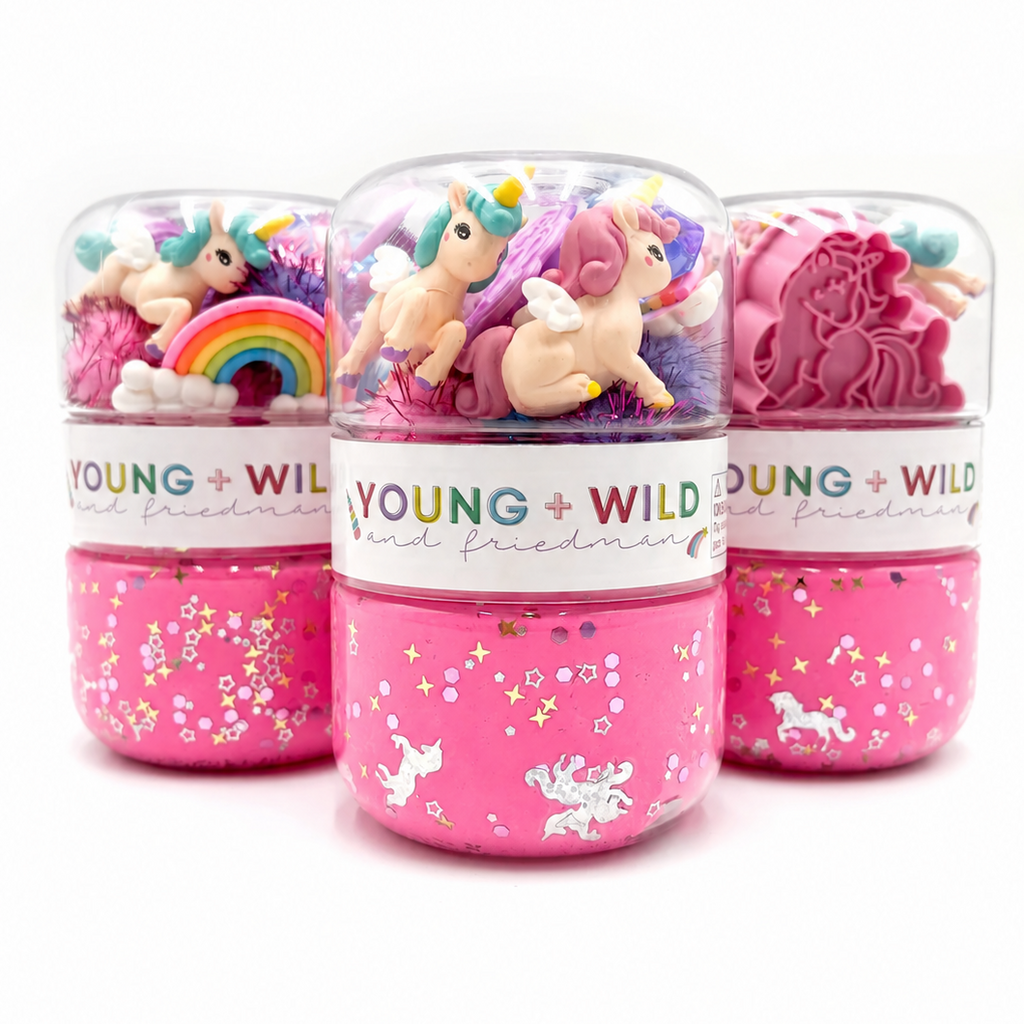 Young + Wild & Friedman Grab & Go Dough Jar