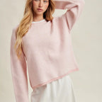 Stripe Drop Shoulder Sweater