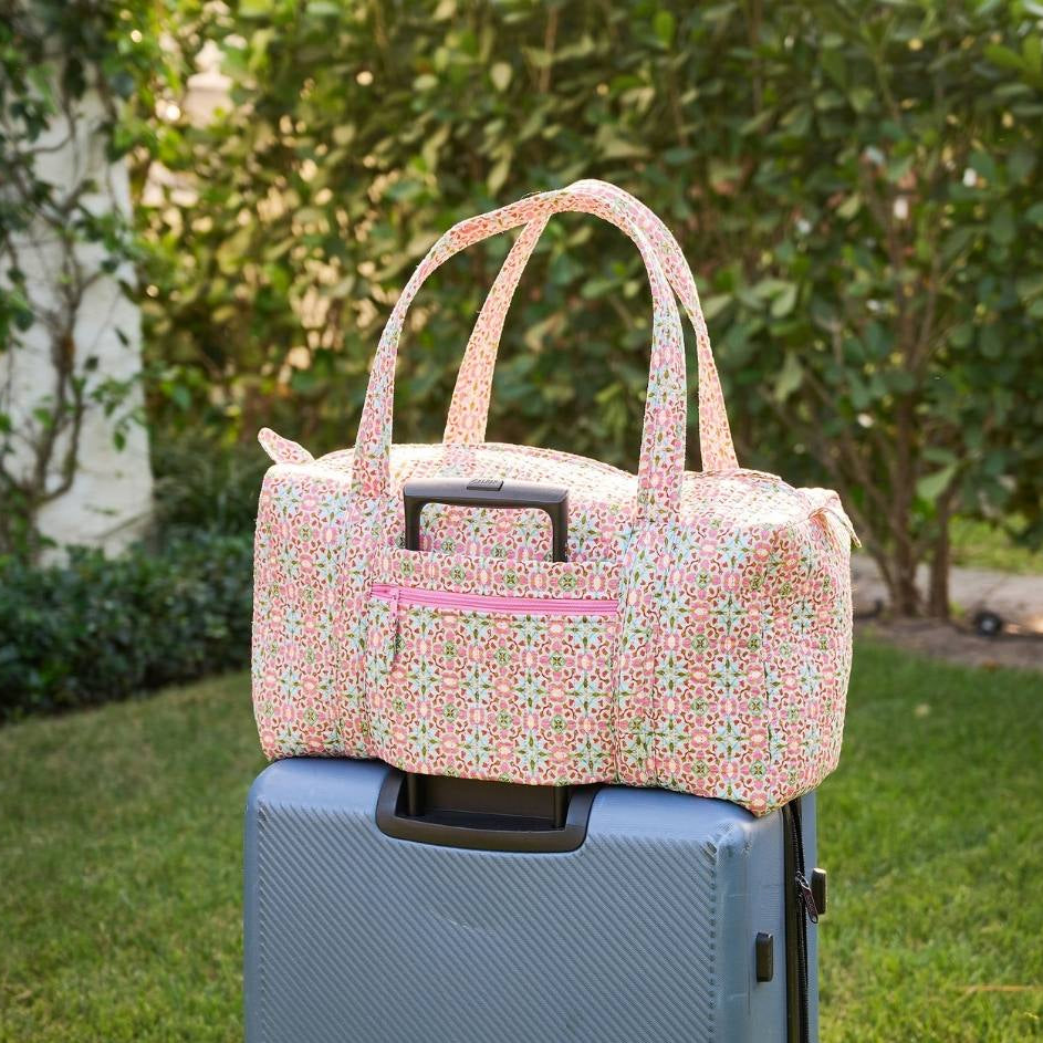 Laura Park Quilted Signature Duffle Bag