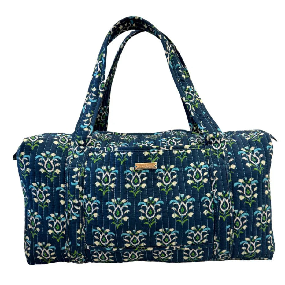 Laura Park Quilted Signature Duffle Bag