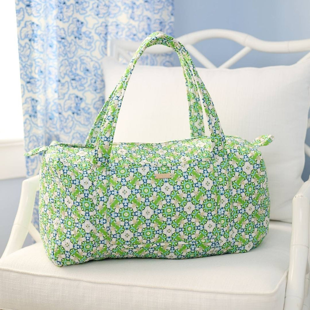 Laura Park Quilted Signature Duffle Bag