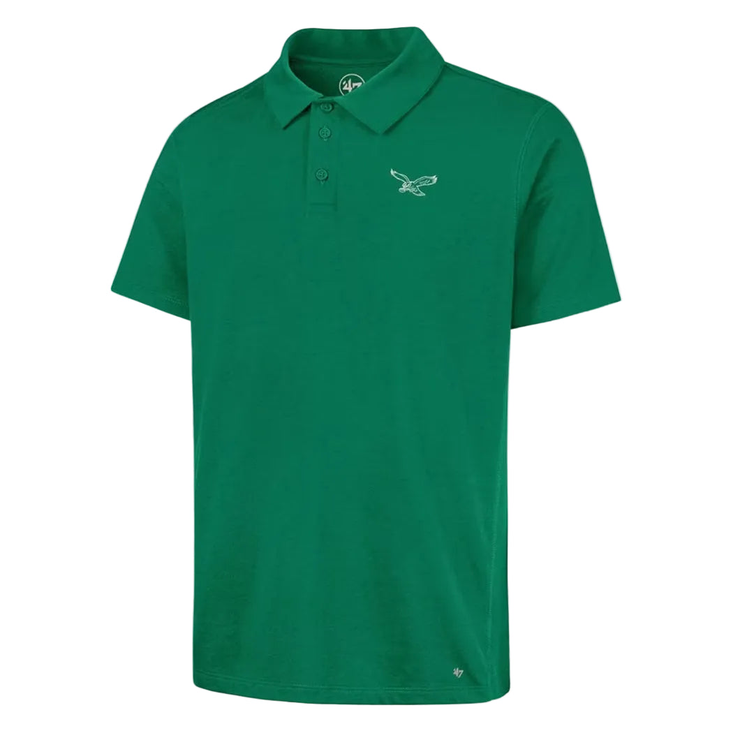 '47 Brand Philadelphia Eagles Historic Imprint Forward Polo