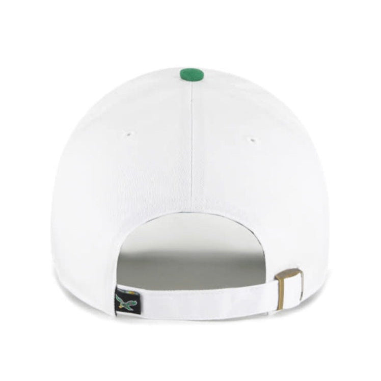 '47 Brand Philadelphia Eagles Historic White Two Tone Clean Up