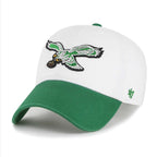 '47 Brand Philadelphia Eagles Historic White Two Tone Clean Up