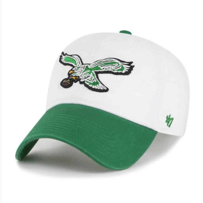 '47 Brand Philadelphia Eagles Historic White Two Tone Clean Up Main image