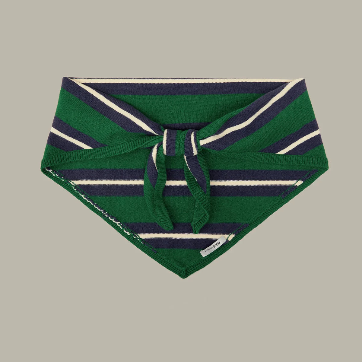 Elle Stripe Triangle Scarf