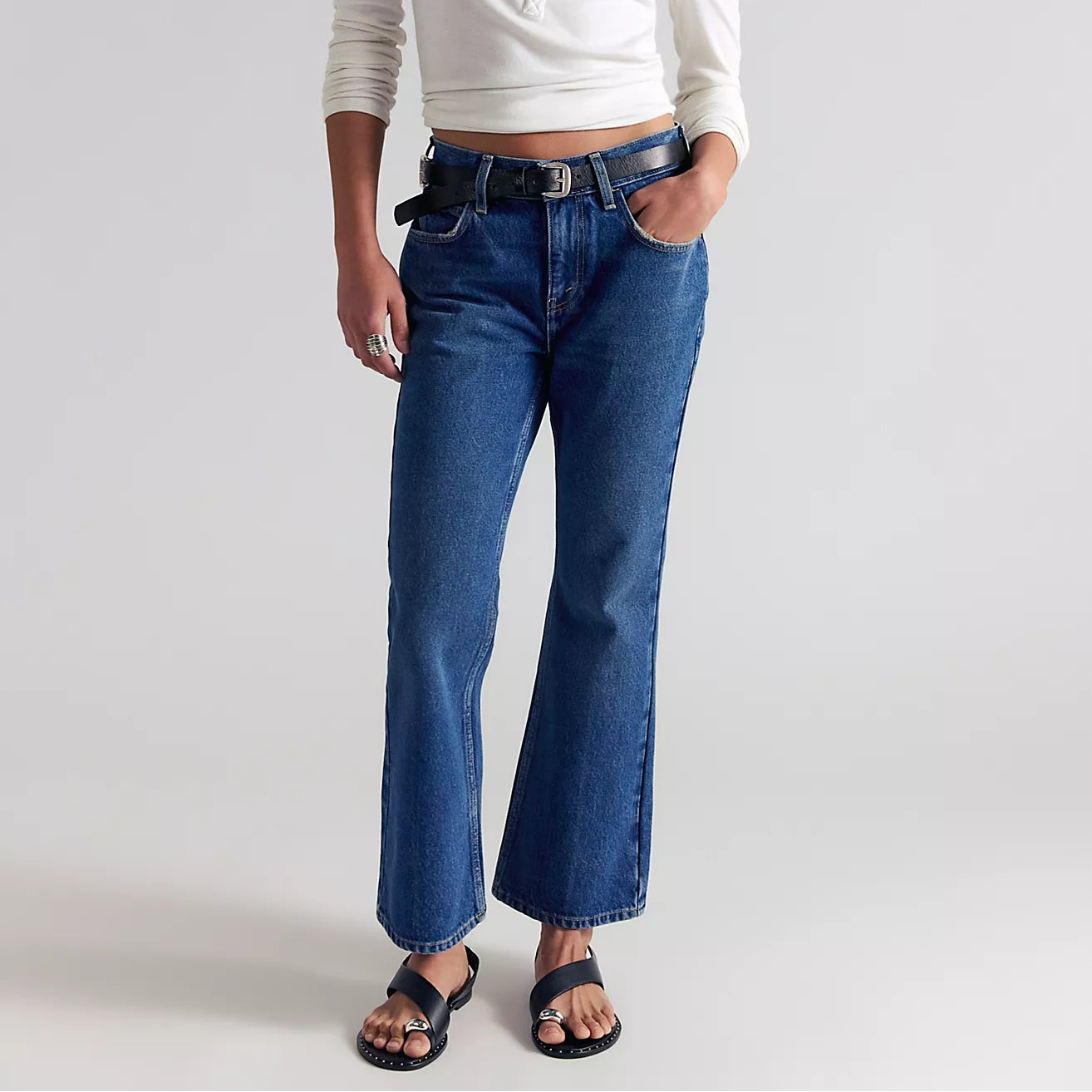 Free People Elowen Cropped Jeans Main image