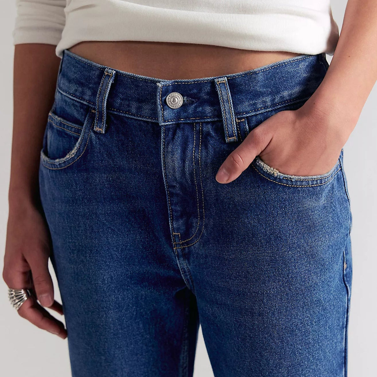 Free People Elowen Cropped Jeans