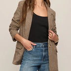 Z Supply Evan Check Blazer
