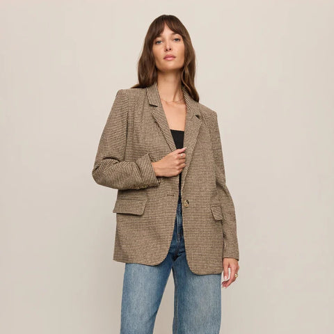 Z Supply Evan Check Blazer