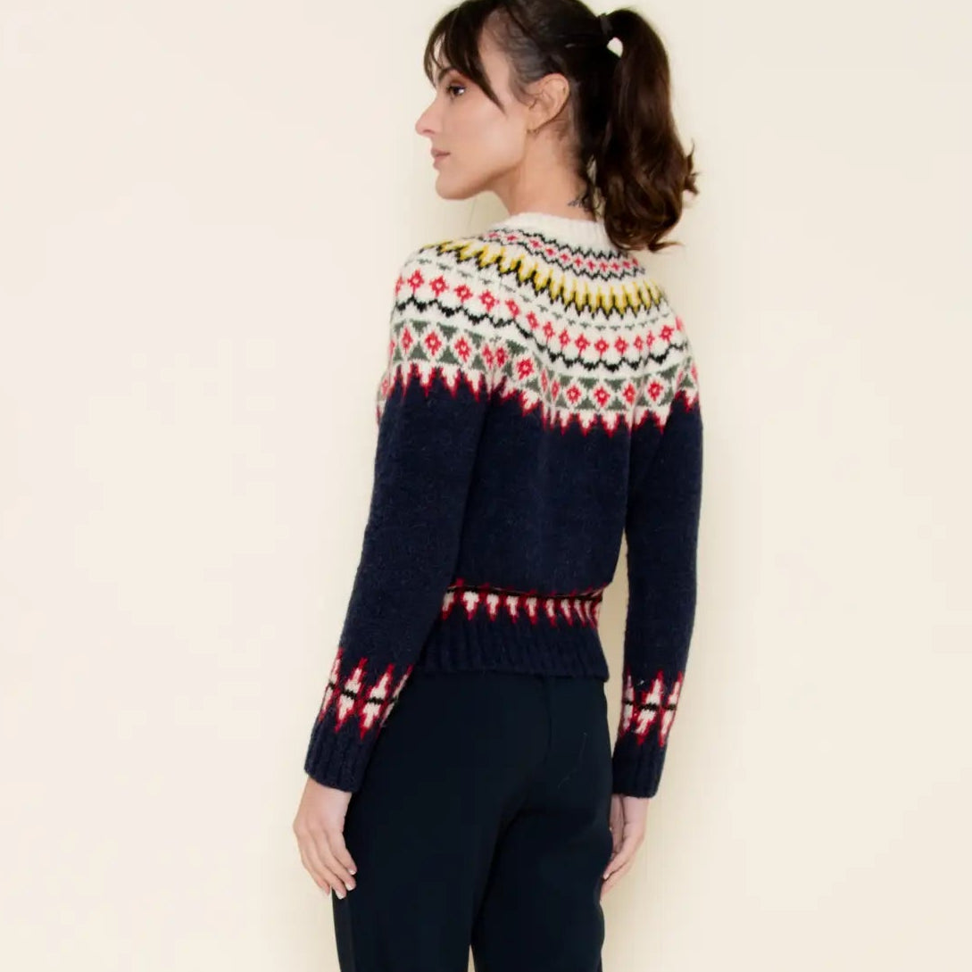 Fair Isle Knit Cardi