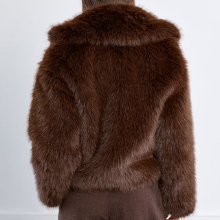 Faux Fur Statement Jacket