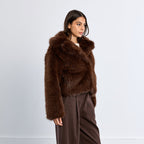 Faux Fur Statement Jacket