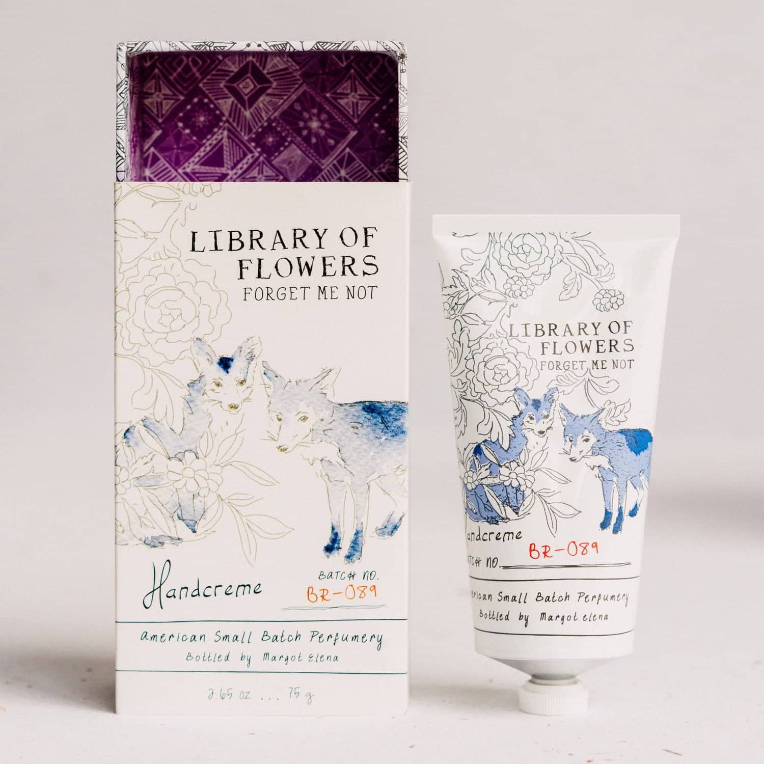 Library of Flowers Handcreme