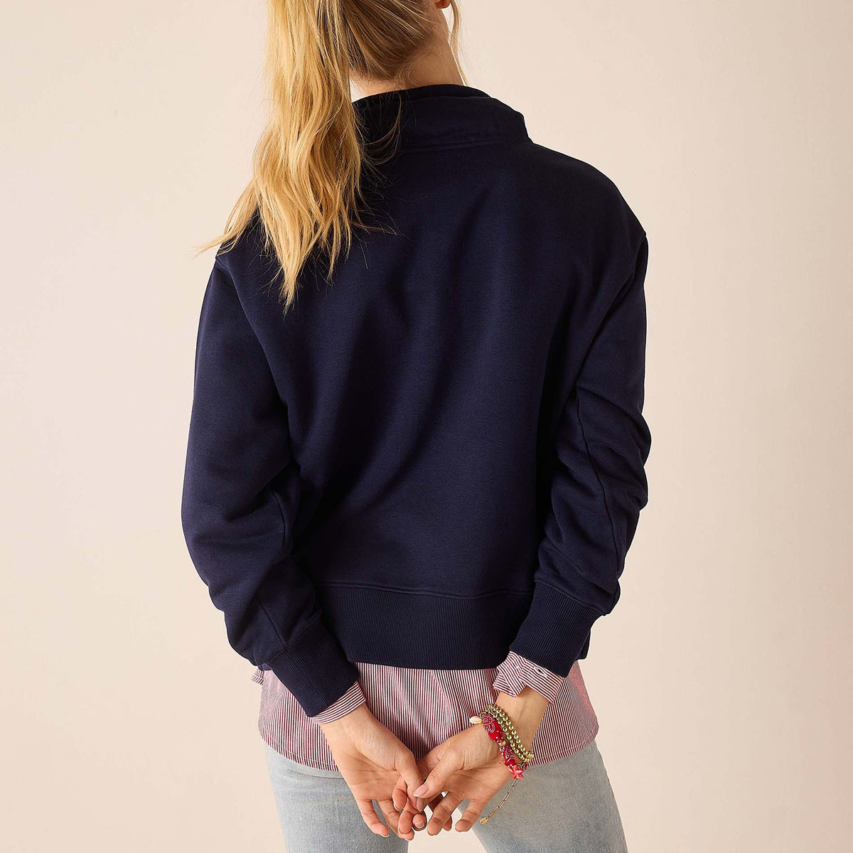 Mersea Frenchie Quarter Zip Sweatshirt