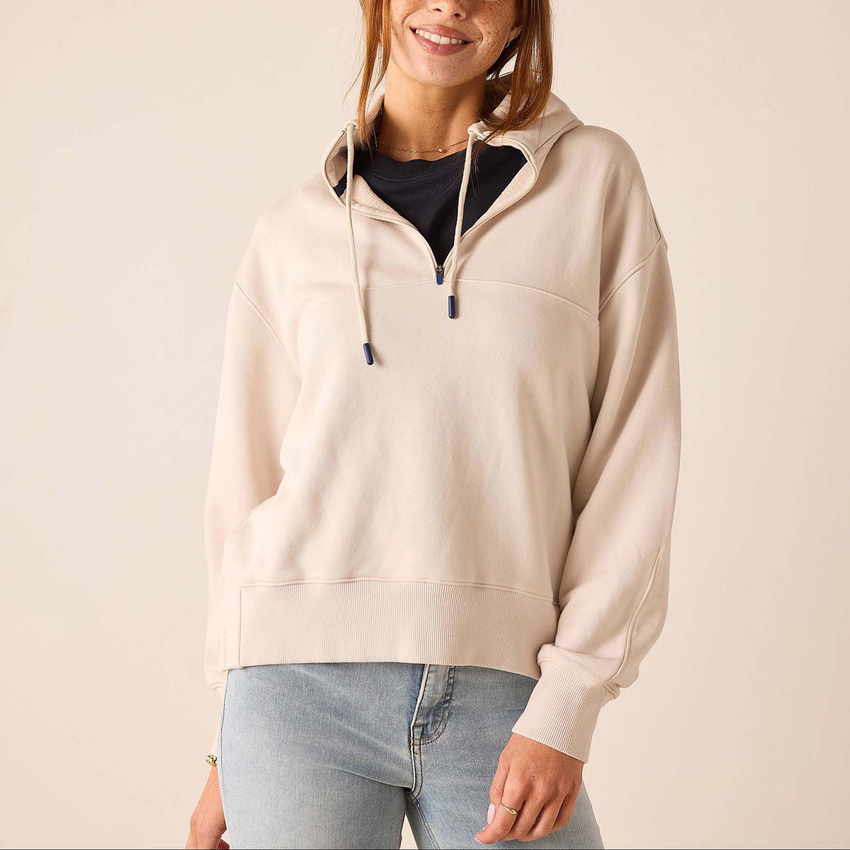 Mersea Frenchie Quarter Zip Sweatshirt