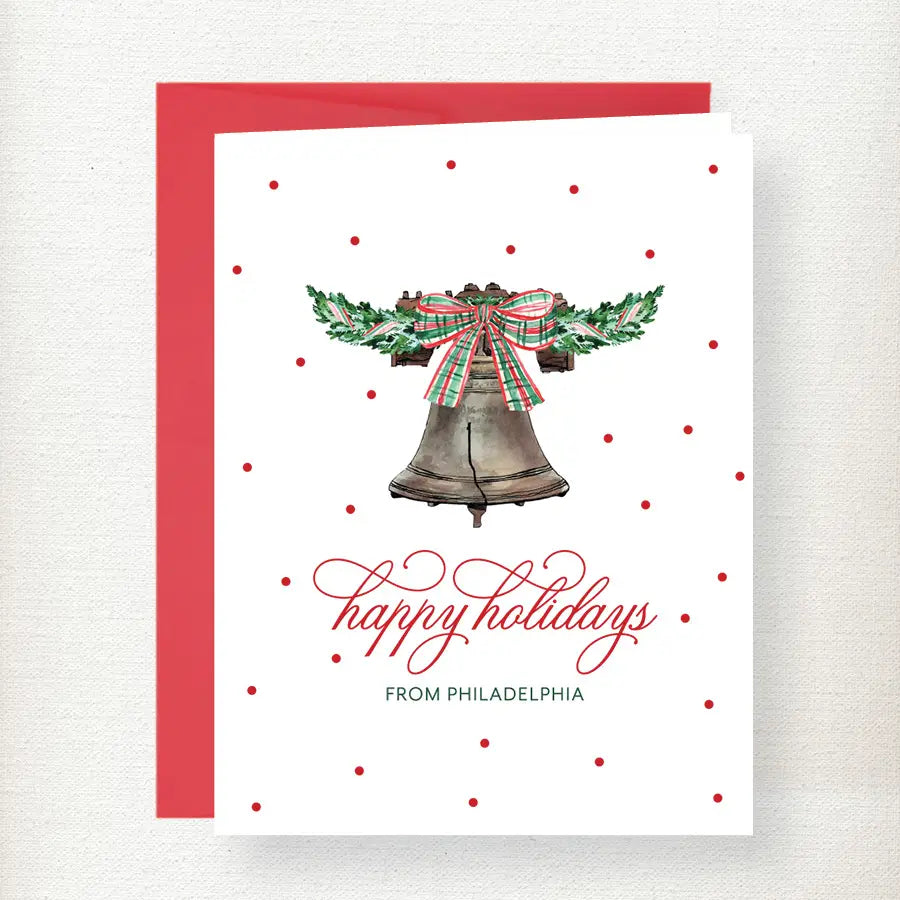 Holidays from Philly Greeting Card