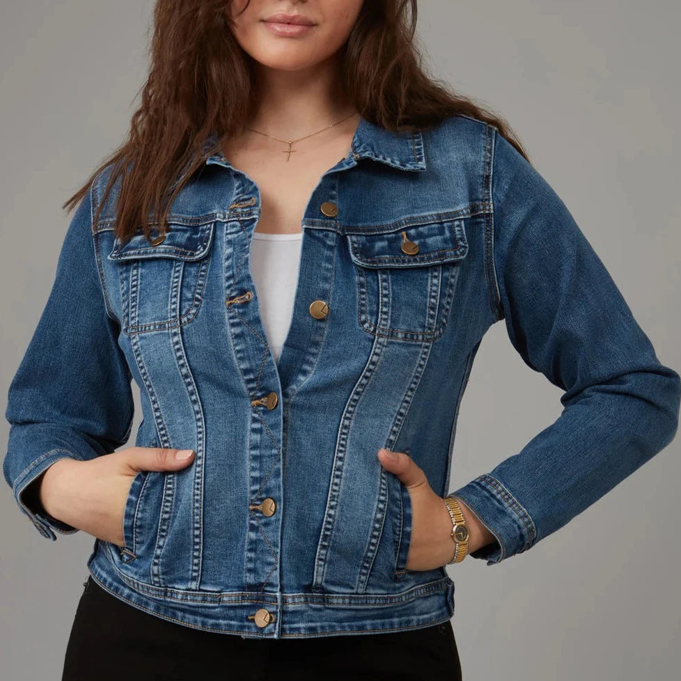 Gabriella Classic Blue Denim Jacket