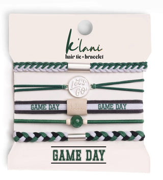 Game Day Hair Tie Bracelet Stack