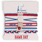 Game Day Hair Tie Bracelet Stack