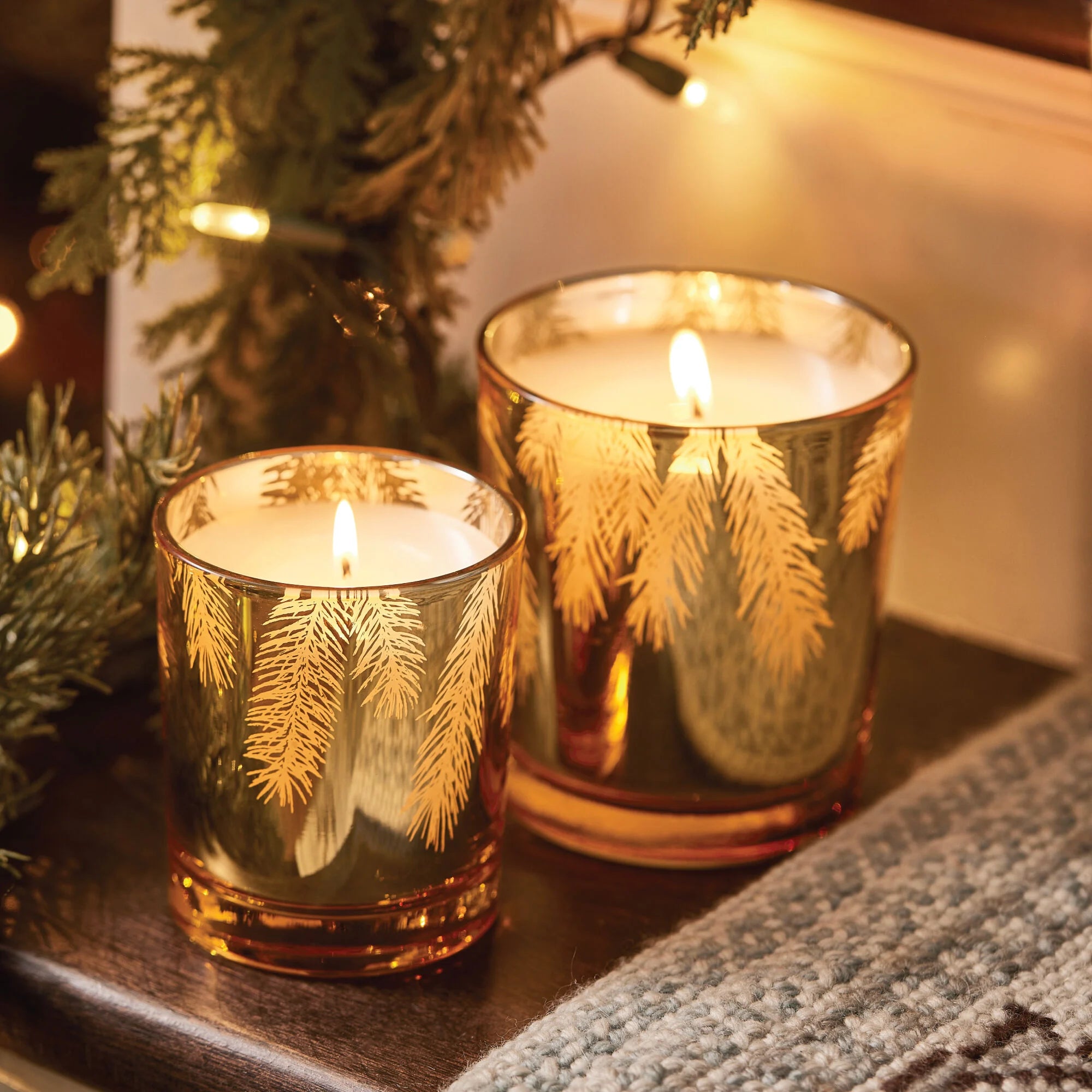 Frasier Fir Gilded Candle