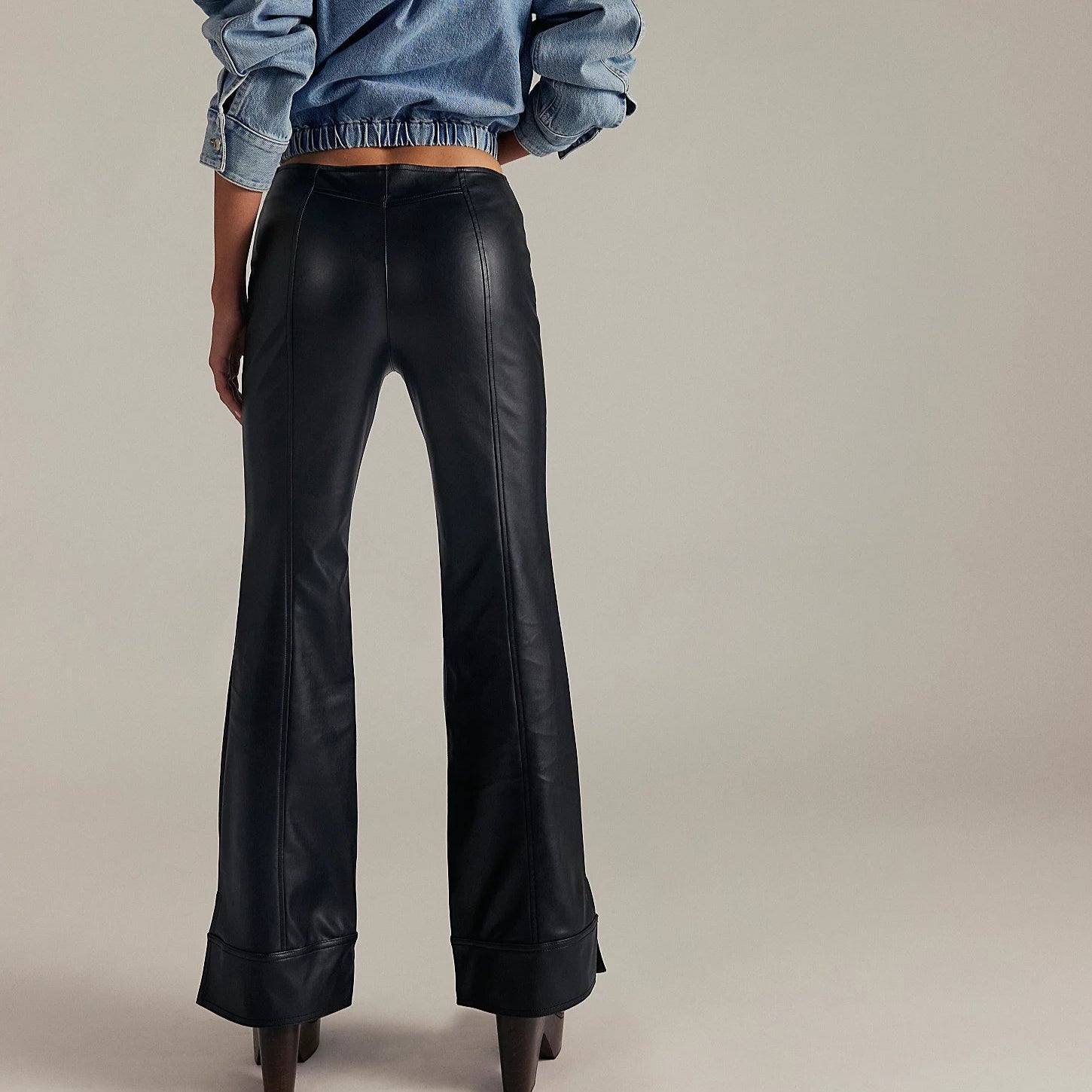 Free People Glow Up Vegan Leather Pant