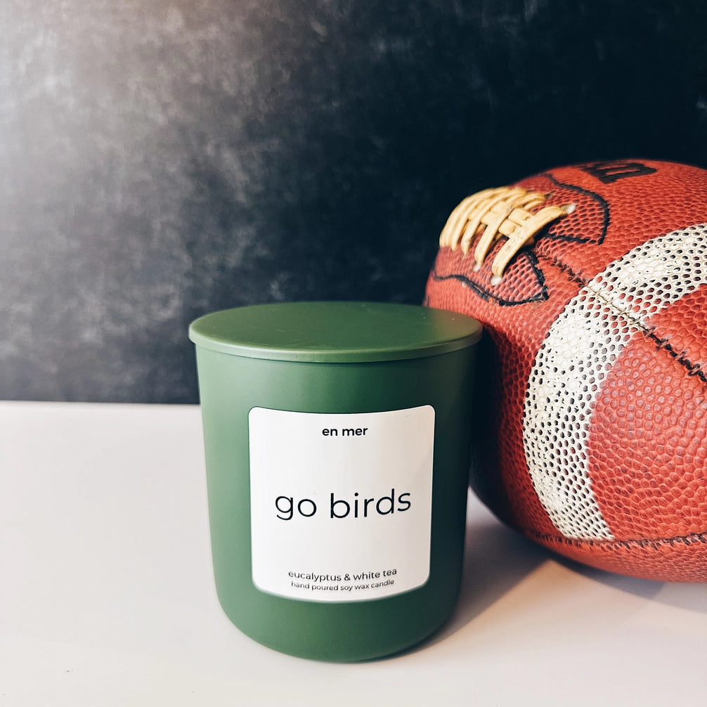 Go Birds Candle