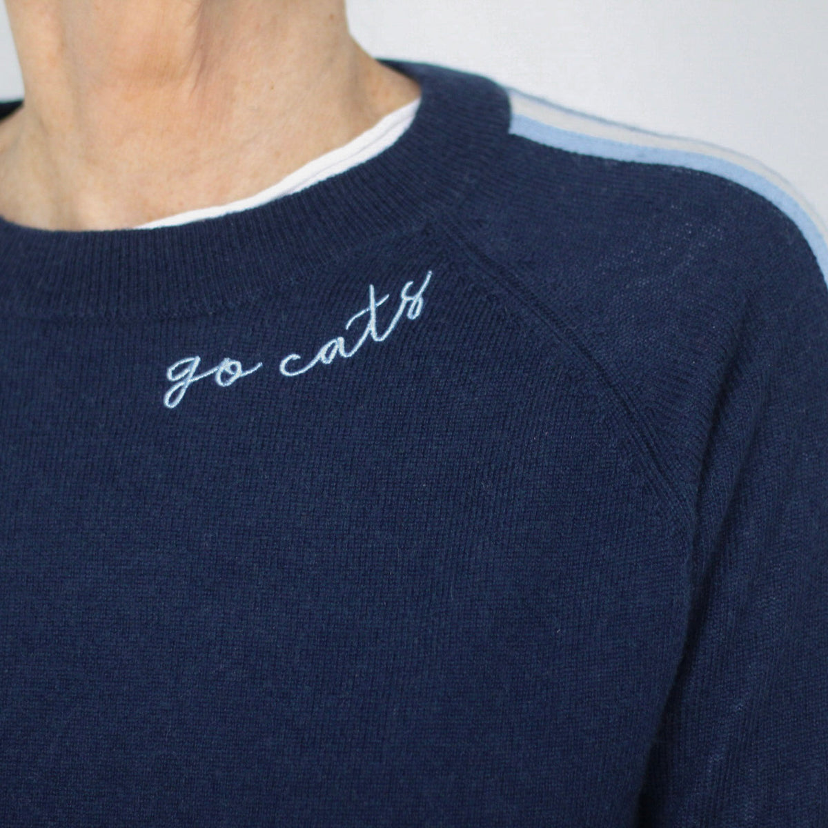 Go Cats Varsity Stripe Sweater