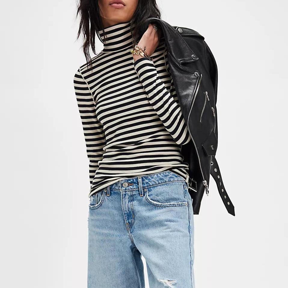 Free People Good Turtle Stripe Top
