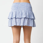 Gracelyn Linen Mini Skirt