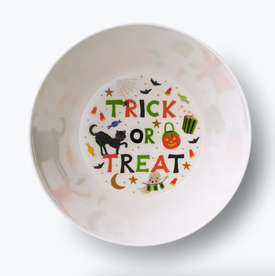 Rifle Paper Co. Halloween Parade Melamine Serving Bowl