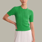 Harper Pointelle Sweater