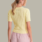 Harper Pointelle Sweater