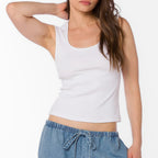Hayes Ribbed Square Neck Tank