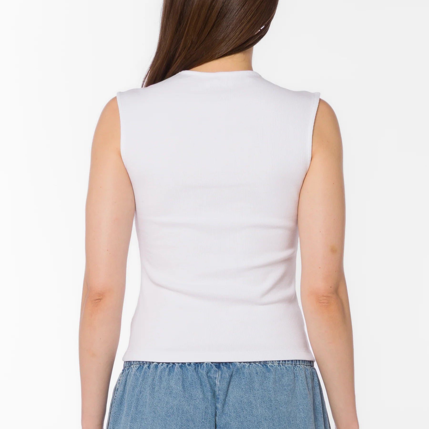 Hayes Ribbed Square Neck Tank