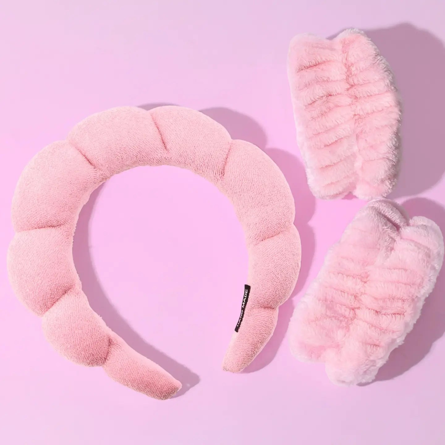Spa Bubble Puffy Headband & Wristband Set