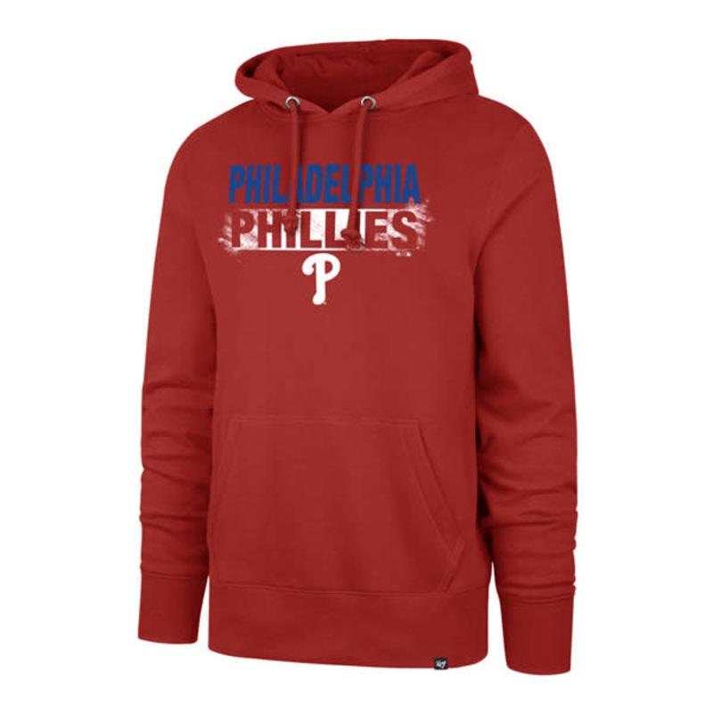 '47 Philadelphia Phillies Red Headline Pullover Hoodie