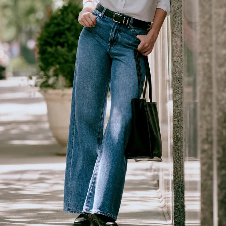 Z Supply The Head Turner High-Rise Wide Leg Denim