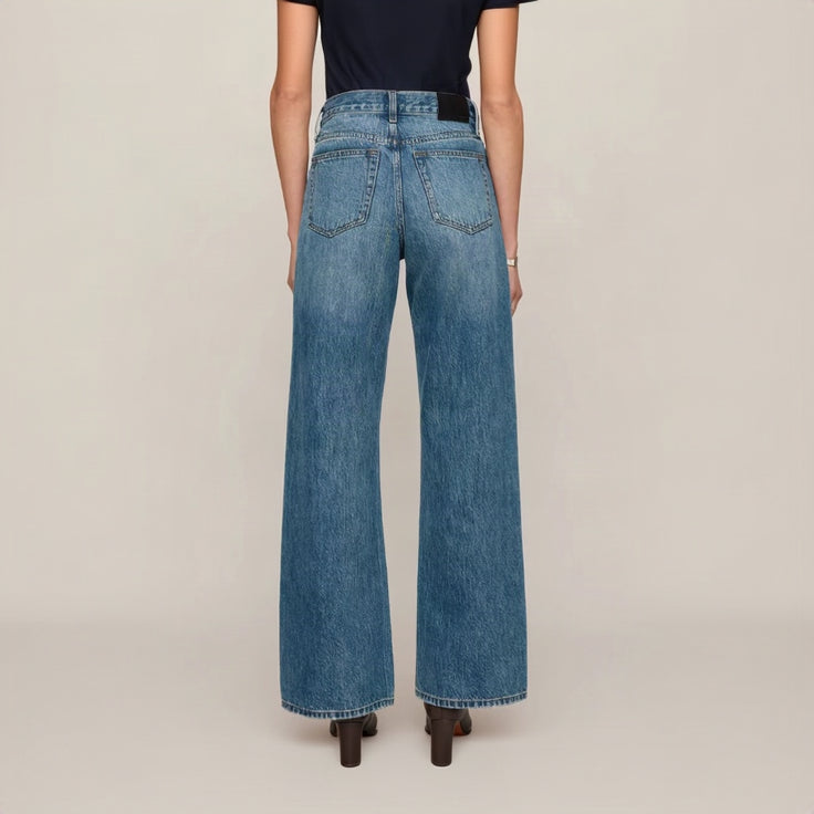 Z Supply The Head Turner High-Rise Wide Leg Denim