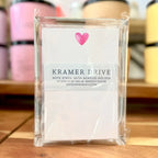 Kramer Drive Heart Watercolor Note Stack