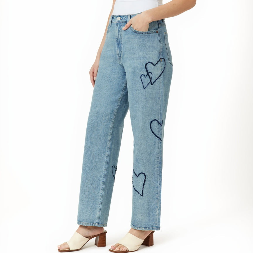 Wythe Hearted Relaxed Straight