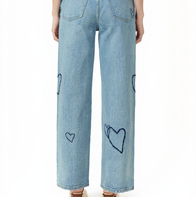 Wythe Hearted Relaxed Straight