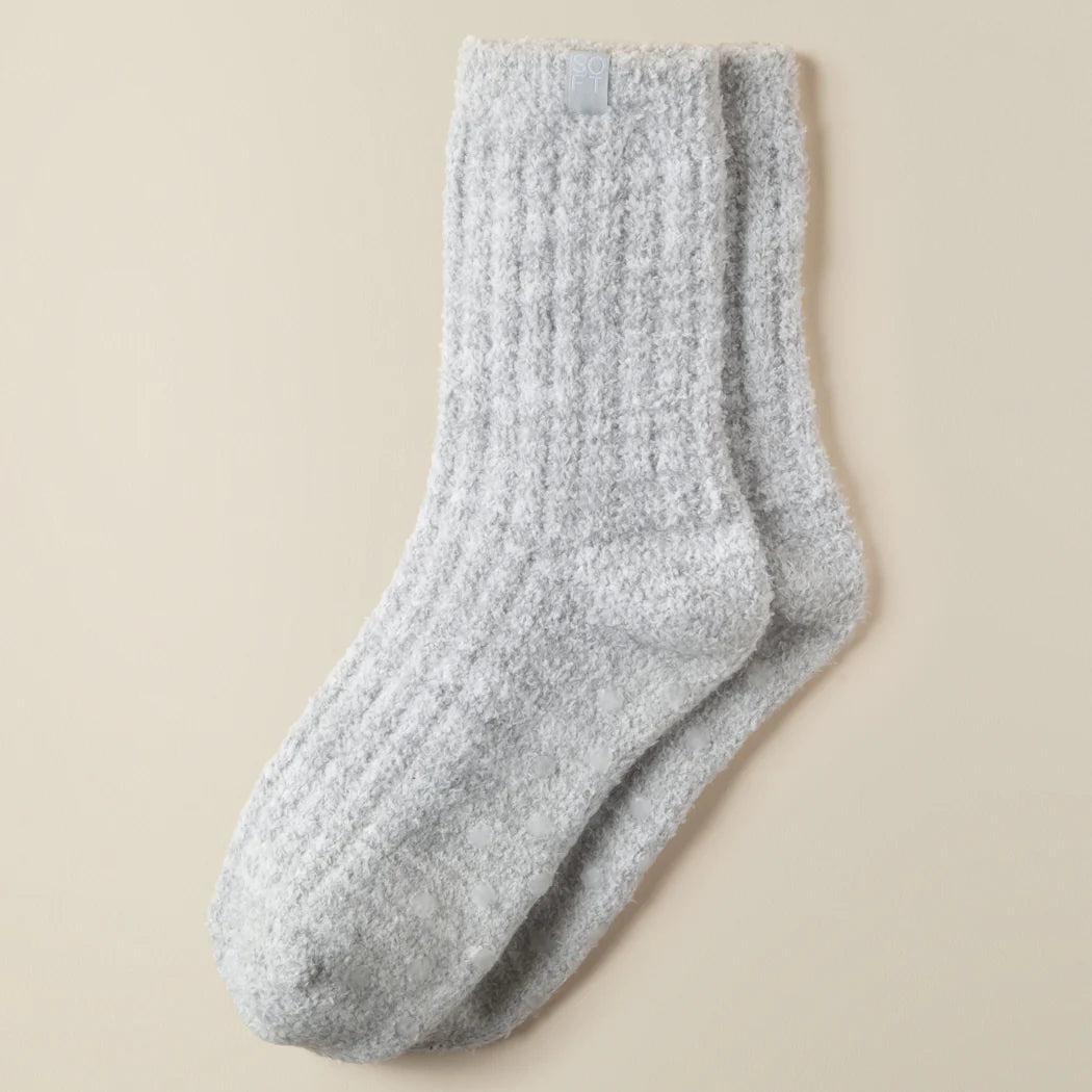 Softies Marshmallow Crew Socks