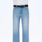 High Rise Straight Leg Jeans