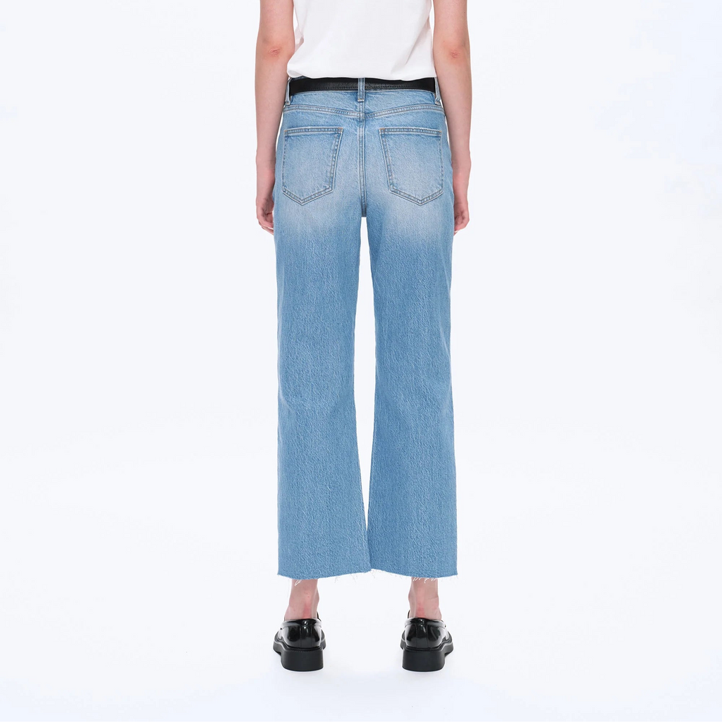 High Rise Straight Leg Jeans