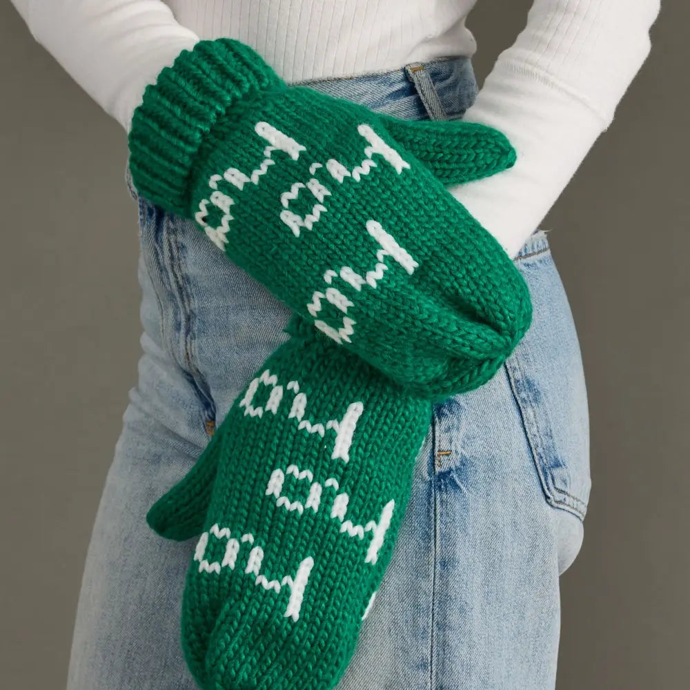 Ho Ho Ho Knit Mittens